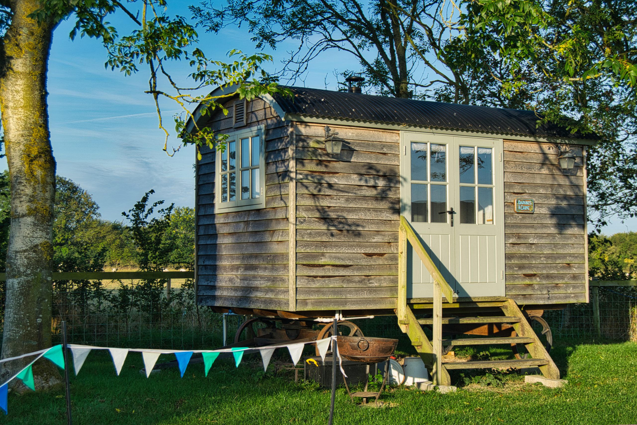 Boutique styled shepherds hut