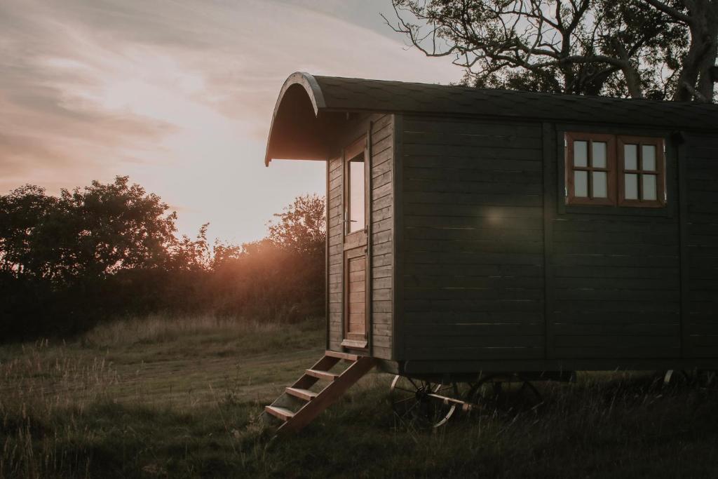 Shepherd hut Devon