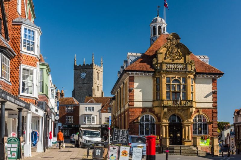 The historic town of Marlborough is a good place to visit